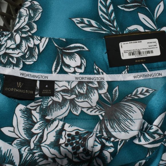 𝅺WORTHINGTON Multicolored Pants   NWT - Picture 5 of 6